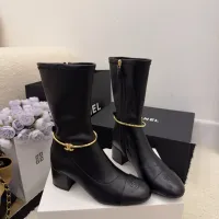 Cheap Chanel Boots For Women #1400612 Replica Wholesale [$130.00 USD] [ITEM#1400612] on Replica Chanel Boots