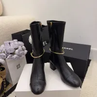 Cheap Chanel Boots For Women #1400612 Replica Wholesale [$130.00 USD] [ITEM#1400612] on Replica Chanel Boots