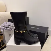 Cheap Chanel Boots For Women #1400612 Replica Wholesale [$130.00 USD] [ITEM#1400612] on Replica Chanel Boots