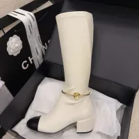 Cheap Chanel Boots For Women #1400614 Replica Wholesale [$160.00 USD] [ITEM#1400614] on Replica Chanel Boots