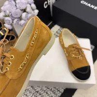 Cheap Chanel Flat Shoes For Women #1400625 Replica Wholesale [$102.00 USD] [ITEM#1400625] on Replica Chanel Flat Shoes