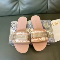 Cheap Christian Dior Slippers For Women #1400635 Replica Wholesale [$80.00 USD] [ITEM#1400635] on Replica Christian Dior Slippers