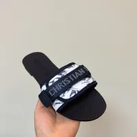 Cheap Christian Dior Slippers For Women #1400637 Replica Wholesale [$80.00 USD] [ITEM#1400637] on Replica Christian Dior Slippers