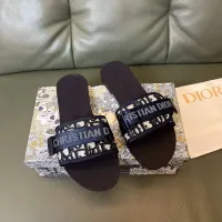 Cheap Christian Dior Slippers For Women #1400639 Replica Wholesale [$80.00 USD] [ITEM#1400639] on Replica Christian Dior Slippers
