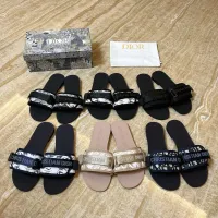 Cheap Christian Dior Slippers For Women #1400639 Replica Wholesale [$80.00 USD] [ITEM#1400639] on Replica Christian Dior Slippers