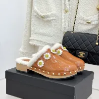 Cheap Chanel Slippers For Women #1400647 Replica Wholesale [$122.00 USD] [ITEM#1400647] on Replica Chanel Slippers