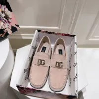 Cheap Dolce &amp; Gabbana D&amp;G Leather Shoes For Women #1400752 Replica Wholesale [$118.00 USD] [ITEM#1400752] on Replica Dolce &amp; Gabbana D&amp;G Leather Shoes