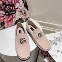 Cheap Dolce &amp; Gabbana D&amp;G Leather Shoes For Women #1400752 Replica Wholesale [$118.00 USD] [ITEM#1400752] on Replica Dolce &amp; Gabbana D&amp;G Leather Shoes