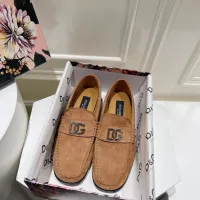 Cheap Dolce &amp; Gabbana D&amp;G Leather Shoes For Women #1400753 Replica Wholesale [$118.00 USD] [ITEM#1400753] on Replica Dolce &amp; Gabbana D&amp;G Leather Shoes