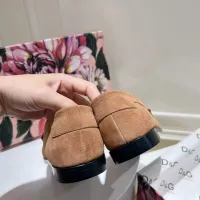 Cheap Dolce &amp; Gabbana D&amp;G Leather Shoes For Women #1400753 Replica Wholesale [$118.00 USD] [ITEM#1400753] on Replica Dolce &amp; Gabbana D&amp;G Leather Shoes