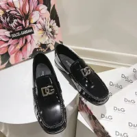 Cheap Dolce &amp; Gabbana D&amp;G Leather Shoes For Women #1400755 Replica Wholesale [$118.00 USD] [ITEM#1400755] on Replica Dolce &amp; Gabbana D&amp;G Leather Shoes