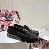 Cheap Dolce &amp; Gabbana D&amp;G Leather Shoes For Women #1400755 Replica Wholesale [$118.00 USD] [ITEM#1400755] on Replica Dolce &amp; Gabbana D&amp;G Leather Shoes