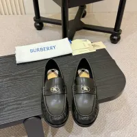 Cheap Burberry Leather Shoes For Women #1400777 Replica Wholesale [$112.00 USD] [ITEM#1400777] on Replica Burberry Leather Shoes