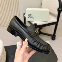 Cheap Burberry Leather Shoes For Women #1400777 Replica Wholesale [$112.00 USD] [ITEM#1400777] on Replica Burberry Leather Shoes
