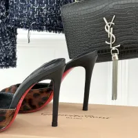 Cheap Christian Louboutin CL Slippers For Women #1400779 Replica Wholesale [$105.00 USD] [ITEM#1400779] on Replica Christian Louboutin CL Slippers