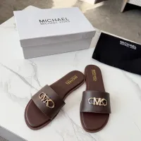 Cheap Michael Kors Slippers For Women #1400786 Replica Wholesale [$82.00 USD] [ITEM#1400786] on Replica Michael Kors Slippers