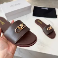 Cheap Michael Kors Slippers For Women #1400786 Replica Wholesale [$82.00 USD] [ITEM#1400786] on Replica Michael Kors Slippers