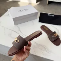 Cheap Michael Kors Slippers For Women #1400786 Replica Wholesale [$82.00 USD] [ITEM#1400786] on Replica Michael Kors Slippers