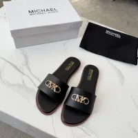 Cheap Michael Kors Slippers For Women #1400787 Replica Wholesale [$82.00 USD] [ITEM#1400787] on Replica Michael Kors Slippers