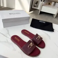 Cheap Michael Kors Slippers For Women #1400788 Replica Wholesale [$82.00 USD] [ITEM#1400788] on Replica Michael Kors Slippers
