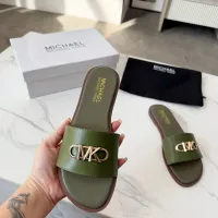 Cheap Michael Kors Slippers For Women #1400789 Replica Wholesale [$82.00 USD] [ITEM#1400789] on Replica Michael Kors Slippers