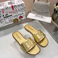 Cheap Dolce &amp; Gabbana D&amp;G Slippers For Women #1400790 Replica Wholesale [$82.00 USD] [ITEM#1400790] on Replica Dolce &amp; Gabbana D&amp;G Slippers