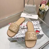 Cheap Dolce &amp; Gabbana D&amp;G Slippers For Women #1400791 Replica Wholesale [$82.00 USD] [ITEM#1400791] on Replica Dolce &amp; Gabbana D&amp;G Slippers