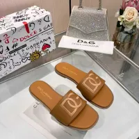 Cheap Dolce &amp; Gabbana D&amp;G Slippers For Women #1400792 Replica Wholesale [$82.00 USD] [ITEM#1400792] on Replica Dolce &amp; Gabbana D&amp;G Slippers