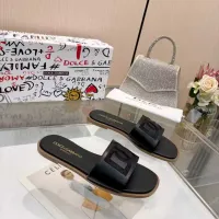 Cheap Dolce &amp; Gabbana D&amp;G Slippers For Women #1400795 Replica Wholesale [$82.00 USD] [ITEM#1400795] on Replica Dolce &amp; Gabbana D&amp;G Slippers
