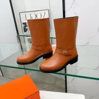 Cheap Hermes Boots For Women #1400802 Replica Wholesale [$160.00 USD] [ITEM#1400802] on Replica Hermes Boots