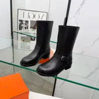 Cheap Hermes Boots For Women #1400803 Replica Wholesale [$160.00 USD] [ITEM#1400803] on Replica Hermes Boots