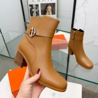 Cheap Hermes Boots For Women #1400804 Replica Wholesale [$145.00 USD] [ITEM#1400804] on Replica Hermes Boots