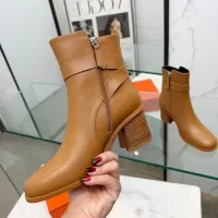 Cheap Hermes Boots For Women #1400804 Replica Wholesale [$145.00 USD] [ITEM#1400804] on Replica Hermes Boots