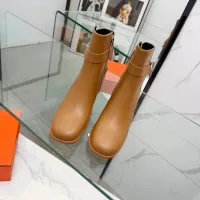Cheap Hermes Boots For Women #1400804 Replica Wholesale [$145.00 USD] [ITEM#1400804] on Replica Hermes Boots