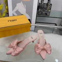 Cheap Fendi Slippers For Women #1400810 Replica Wholesale [$88.00 USD] [ITEM#1400810] on Replica Fendi Slippers