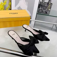 Cheap Fendi Slippers For Women #1400812 Replica Wholesale [$88.00 USD] [ITEM#1400812] on Replica Fendi Slippers