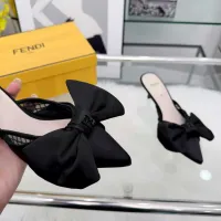 Cheap Fendi Slippers For Women #1400812 Replica Wholesale [$88.00 USD] [ITEM#1400812] on Replica Fendi Slippers
