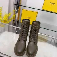 Cheap Fendi Fashion Boots For Women #1400813 Replica Wholesale [$118.00 USD] [ITEM#1400813] on Replica Fendi Fashion Boots