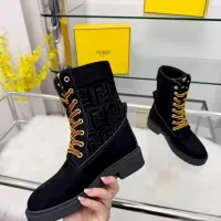 Cheap Fendi Fashion Boots For Women #1400817 Replica Wholesale [$125.00 USD] [ITEM#1400817] on Replica Fendi Fashion Boots
