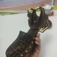 Cheap Fendi Sandal For Women #1400835 Replica Wholesale [$160.00 USD] [ITEM#1400835] on Replica Fendi Sandal