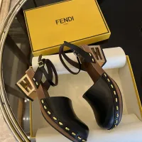 Cheap Fendi Sandal For Women #1400837 Replica Wholesale [$160.00 USD] [ITEM#1400837] on Replica Fendi Sandal