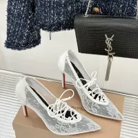 Cheap Christian Louboutin High-heeled shoes For Women #1400845 Replica Wholesale [$105.00 USD] [ITEM#1400845] on Replica Christian Louboutin High-heeled shoes