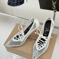 Cheap Christian Louboutin High-heeled shoes For Women #1400845 Replica Wholesale [$105.00 USD] [ITEM#1400845] on Replica Christian Louboutin High-heeled shoes