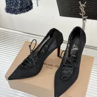 Cheap Christian Louboutin High-heeled shoes For Women #1400846 Replica Wholesale [$105.00 USD] [ITEM#1400846] on Replica Christian Louboutin High-heeled shoes