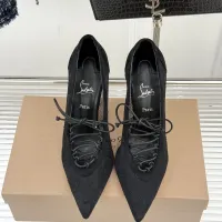 Cheap Christian Louboutin High-heeled shoes For Women #1400846 Replica Wholesale [$105.00 USD] [ITEM#1400846] on Replica Christian Louboutin High-heeled shoes
