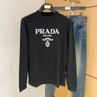 Cheap Prada T-Shirts Long Sleeved For Unisex #1400849 Replica Wholesale [$76.00 USD] [ITEM#1400849] on Replica Prada T-Shirts