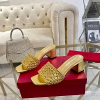 Cheap Valentino Slippers For Women #1400853 Replica Wholesale [$85.00 USD] [ITEM#1400853] on Replica Valentino Slippers