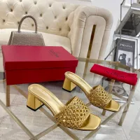 Cheap Valentino Slippers For Women #1400853 Replica Wholesale [$85.00 USD] [ITEM#1400853] on Replica Valentino Slippers