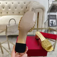 Cheap Valentino Slippers For Women #1400853 Replica Wholesale [$85.00 USD] [ITEM#1400853] on Replica Valentino Slippers