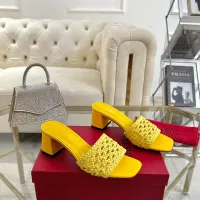 Cheap Valentino Slippers For Women #1400854 Replica Wholesale [$85.00 USD] [ITEM#1400854] on Replica Valentino Slippers